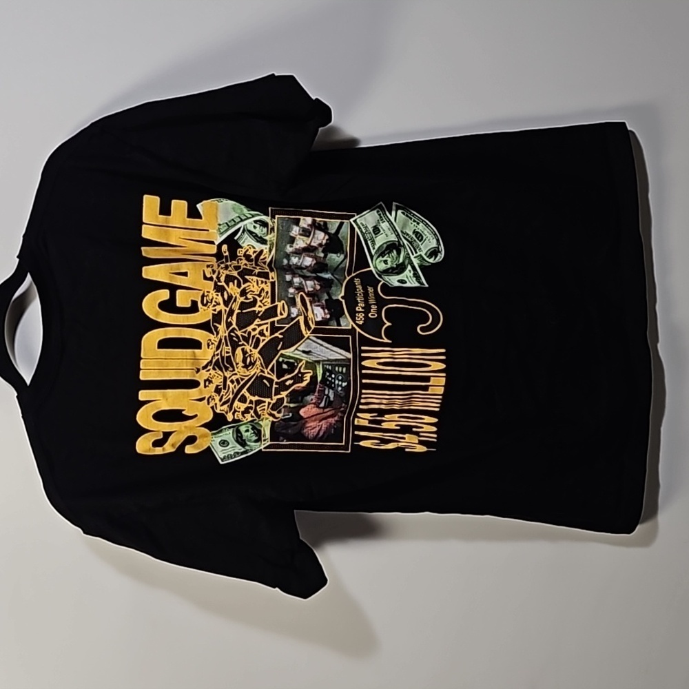 Squid Game Netflix Market T Shirt Mens Large Pacsun Exclusive big Logo - Picture 3 of 9